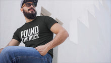 Load and play video in Gallery viewer, Pound The Rock - Adult - Premium T-Shirt - Black
