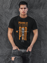 Load image into Gallery viewer, Pound The Rock - Adult - Premium T-Shirt - Pound It To Death - Black
