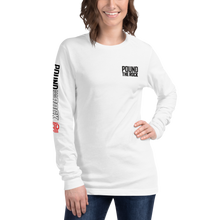 Load image into Gallery viewer, Pound The Rock - Adult - Premium Long Sleeve T-Shirt - White
